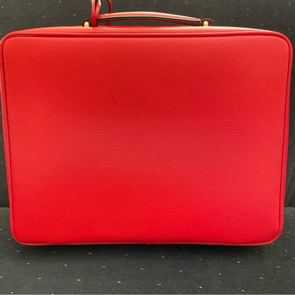 Estee Lauder Red Playing Cards Symbols Cosmetic Makeup Case - Picture 3 of 10